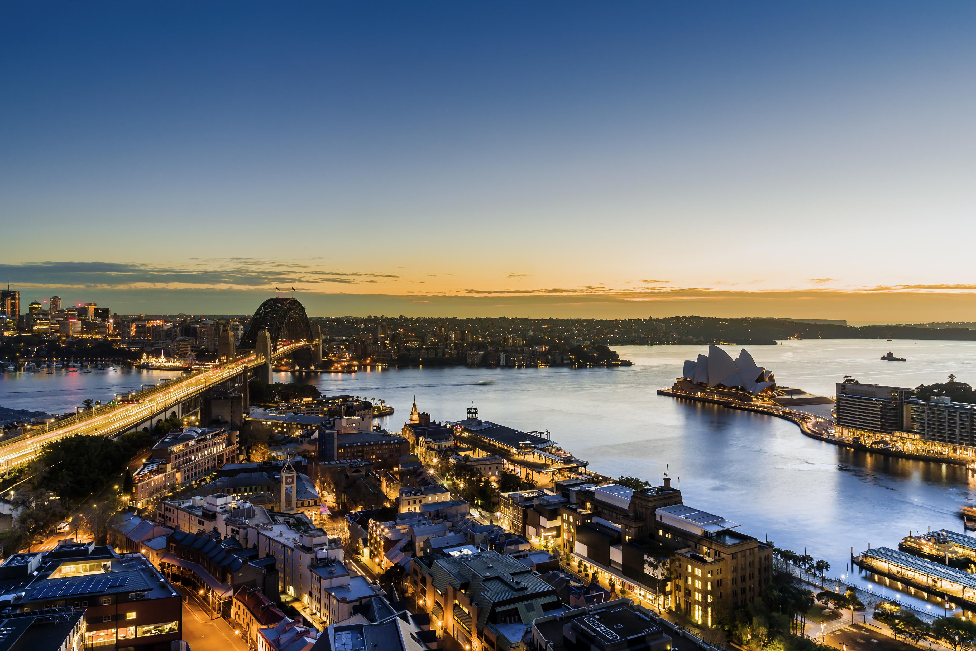 The Sebel Quay West Suites Sydney Eksteriør bilde View of the city from the Westin Hotel