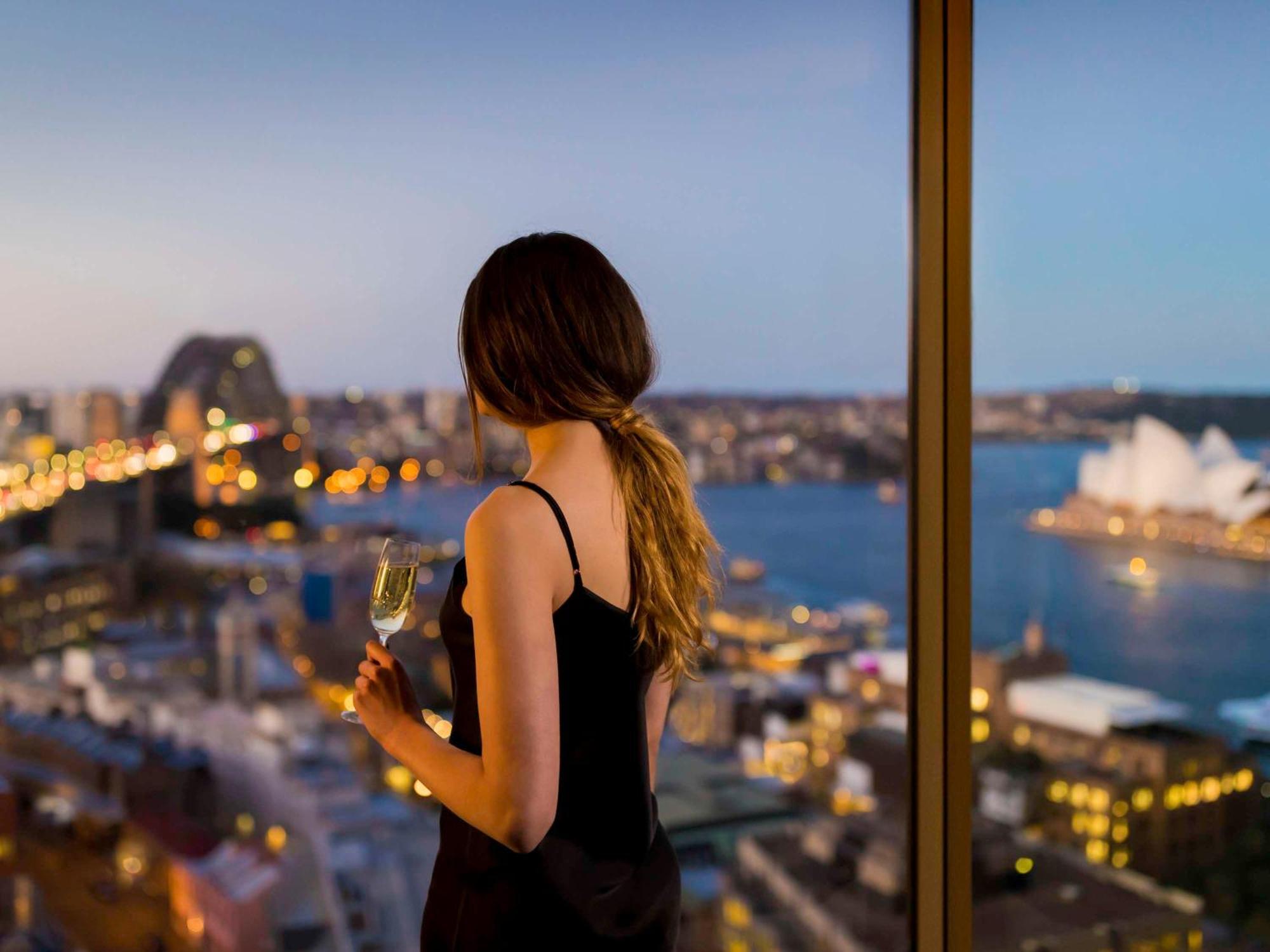 The Sebel Quay West Suites Sydney Eksteriør bilde View from a suite