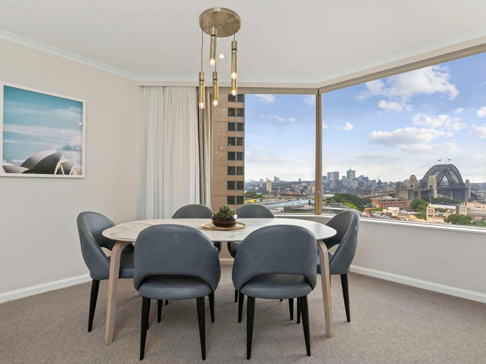 The Sebel Quay West Suites Sydney Eksteriør bilde Dining room